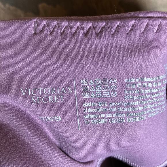 Victoria Secret Womens Pants Purple Incredible Essential Legging Athletic 10 - Picture 4 of 11